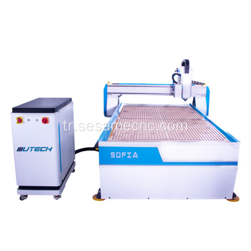 1325 CCD kamera ahşap reklam için cnc router